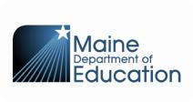 Maine Department of Schools Logo